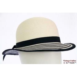 Dames / Meisjes zomerhoed Hawkins wit en blauw 52, 54 en 56