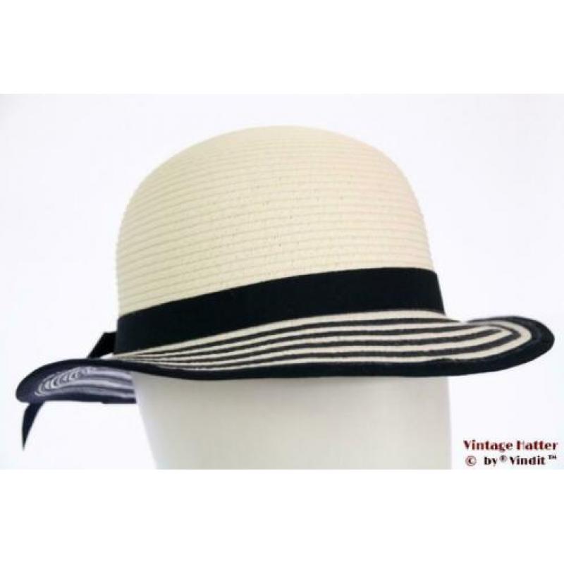 Dames / Meisjes zomerhoed Hawkins wit en blauw 52, 54 en 56