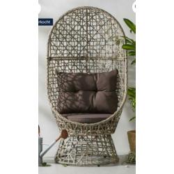 Ei stoel, lounge stoel SenS-Line Maletto
