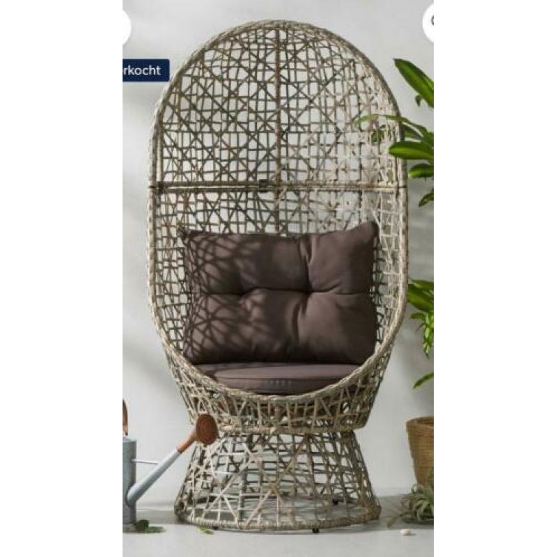 Ei stoel, lounge stoel SenS-Line Maletto