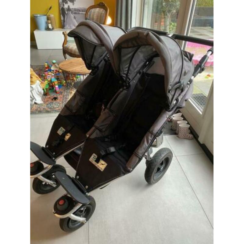 Dubbele/duo/twin kinderwagen (Twinner Twist Duo, TFK)