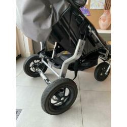 Dubbele/duo/twin kinderwagen (Twinner Twist Duo, TFK)