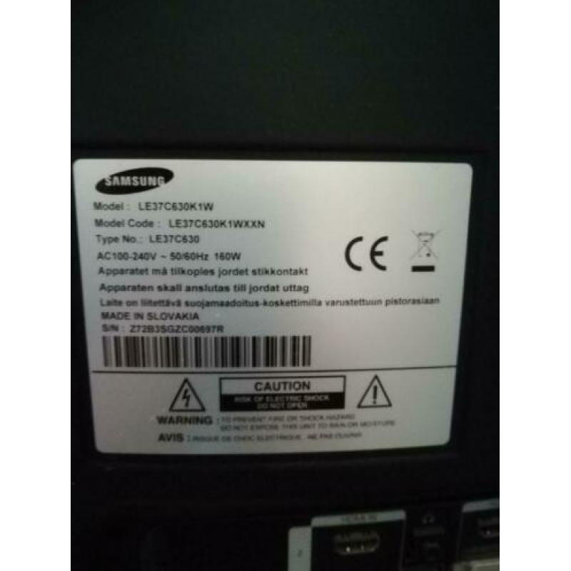 Samsung LCD TV LE37C630K1W