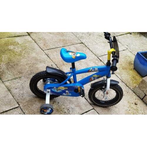 Kinderfiets met zijwieltjes
