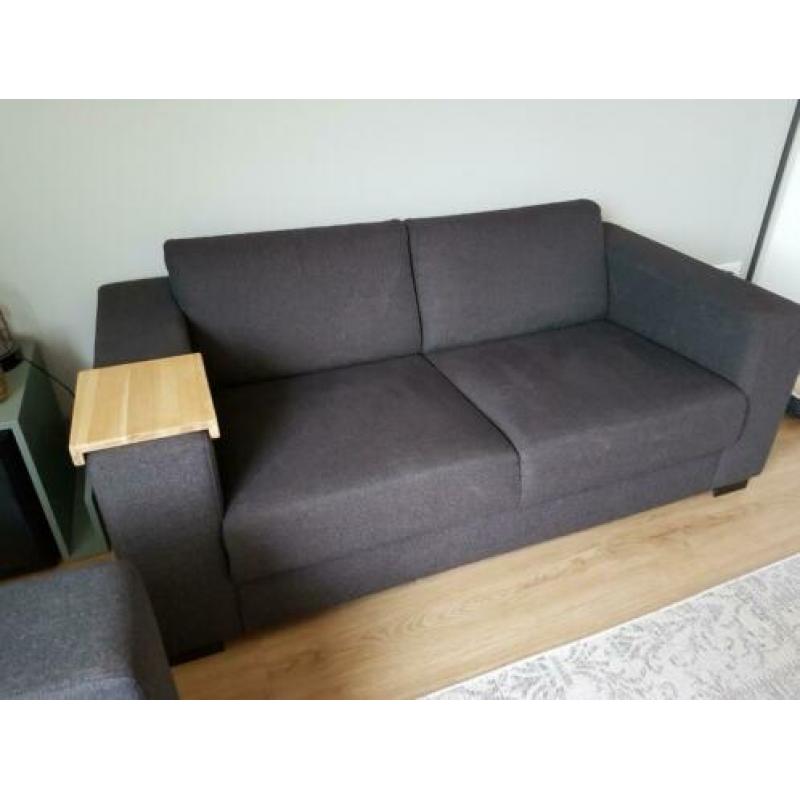 Mooi antraciet bankstel