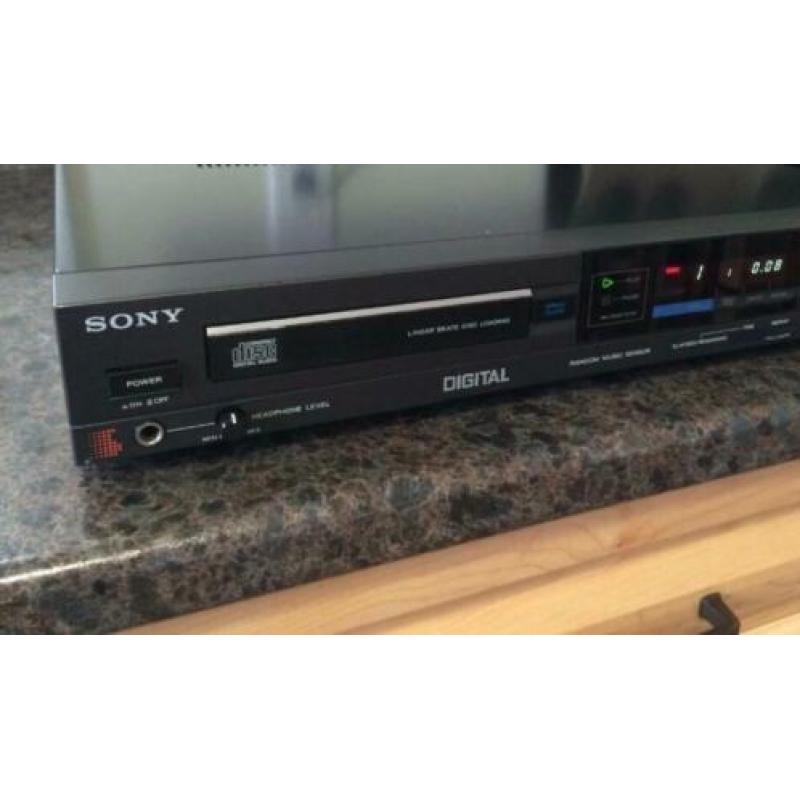 Sony CDP 70 (es) cd speler 1985
