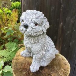 Shihtzu-Maltezer-decoratie- hondenfiguren-hond- puppy