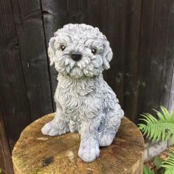Shihtzu-Maltezer-decoratie- hondenfiguren-hond- puppy