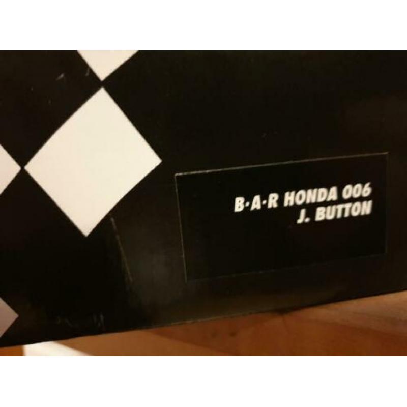 BAR 006 Button Winter test Minichamps 1:18