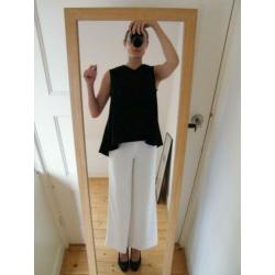 Minimalistische asymmetrische top van Malaika Raiss, mt XS/S