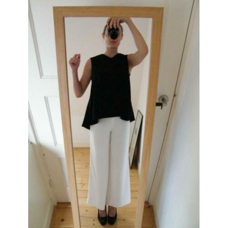 Minimalistische asymmetrische top van Malaika Raiss, mt XS/S