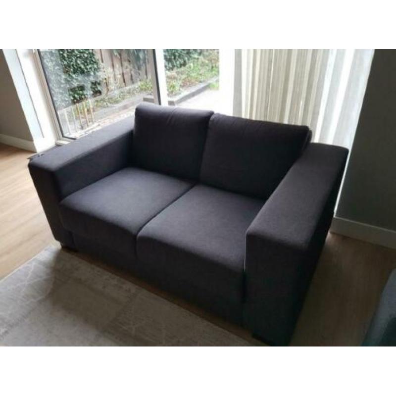Mooi antraciet bankstel