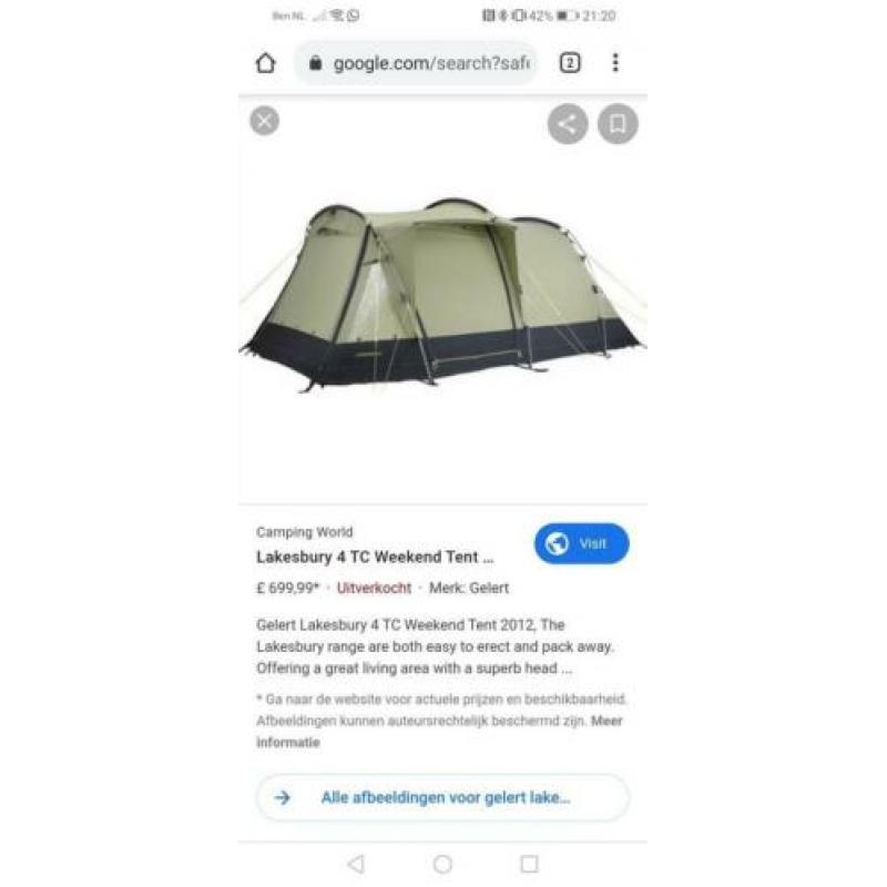 Gelert lakesbury 4, 2x gebruikt 100%waterdicht