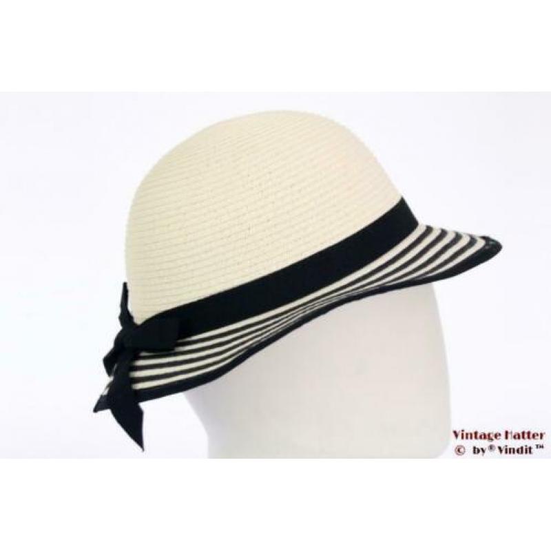 Dames / Meisjes zomerhoed Hawkins wit en blauw 52, 54 en 56