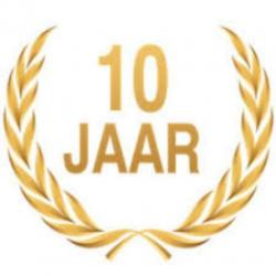 kunststof hef/kiep schuifpui met vakverdeling op het glas