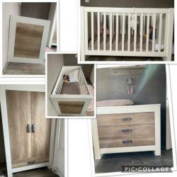 Kidsmill babykamer Long Island compleet zgan
