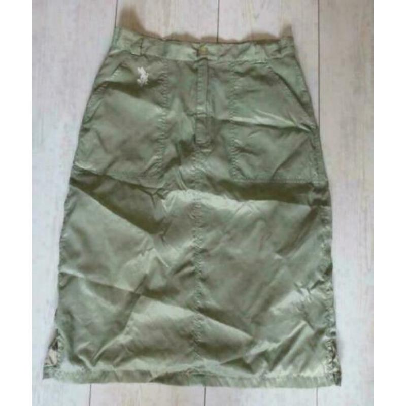 Ladysoul Paris groene rok maat S maat 36