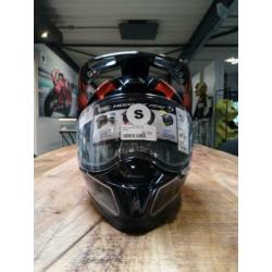 Motorhelm, integraalhelm, 60% korting, laatste maat (S)
