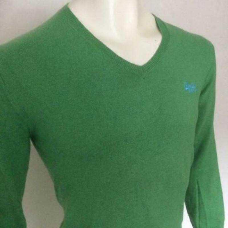 Superdry trui - cashmere blend green