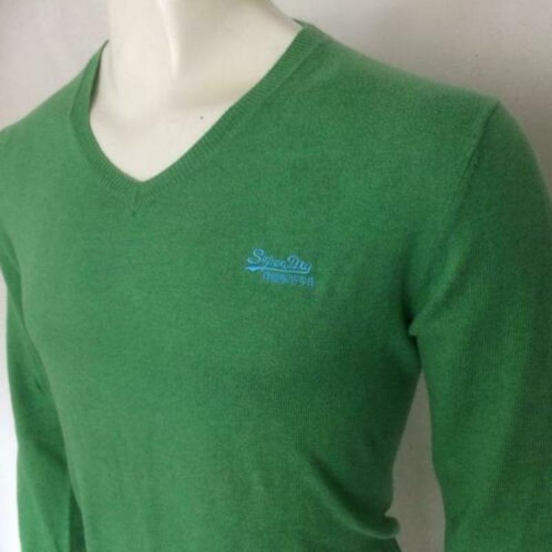 Superdry trui - cashmere blend green