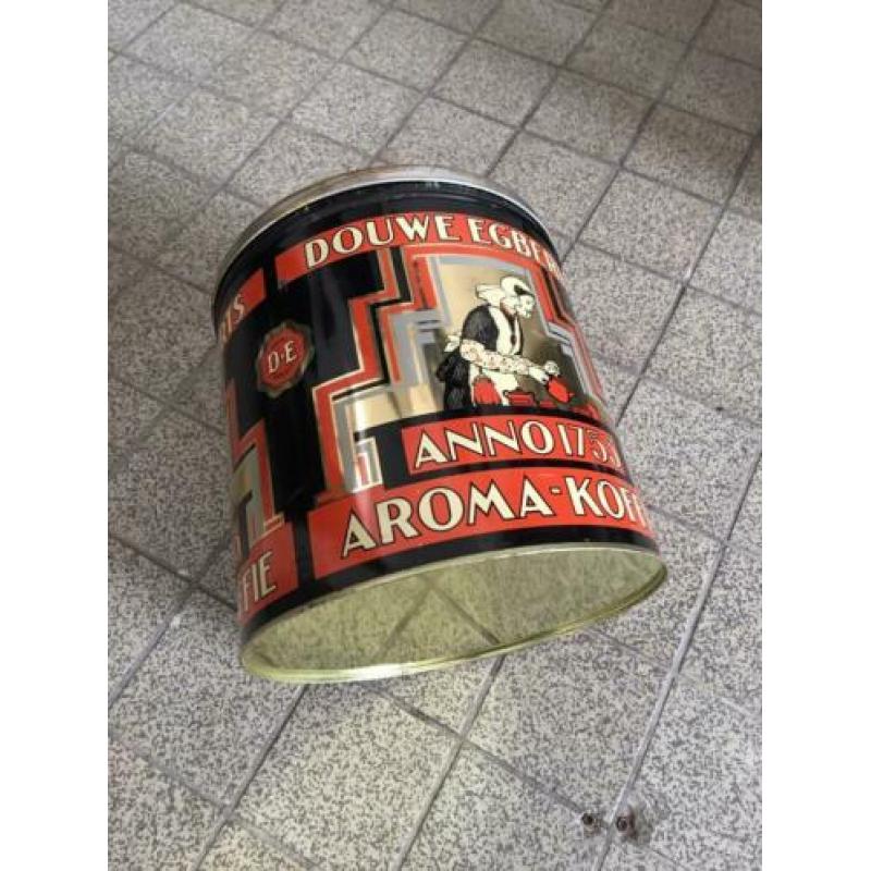 Vintage Douwe Egberts winkel blik