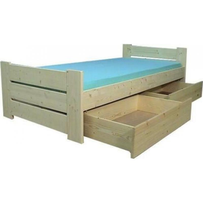 ACTIE!! NIEUW 100% houten bed. Stevig en in ELKE maat!