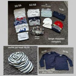 Pakket jongens kleding maat 50/56