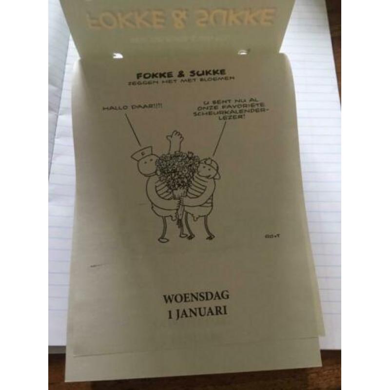 Fokke en sukke scheurkalender 2020