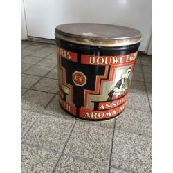 Vintage Douwe Egberts winkel blik