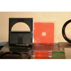 Cokin filterhouder met 4 filters en gekleurde flits filters