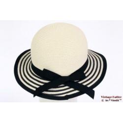 Dames / Meisjes zomerhoed Hawkins wit en blauw 52, 54 en 56