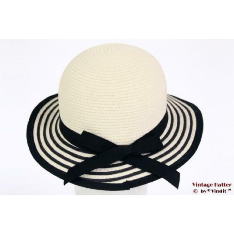Dames / Meisjes zomerhoed Hawkins wit en blauw 52, 54 en 56