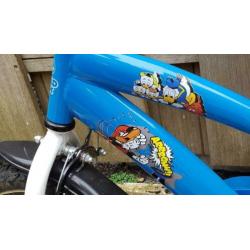 Kinderfiets met zijwieltjes