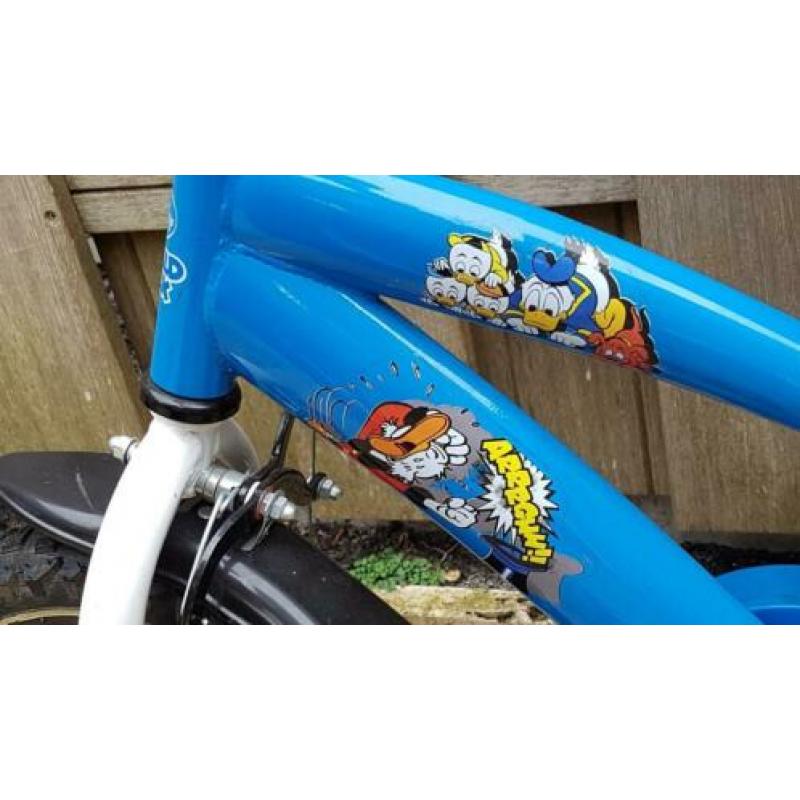 Kinderfiets met zijwieltjes