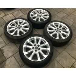 ? 18” Originele Mazda 3 2013+ GTM Velgen met Banden 5x114,3