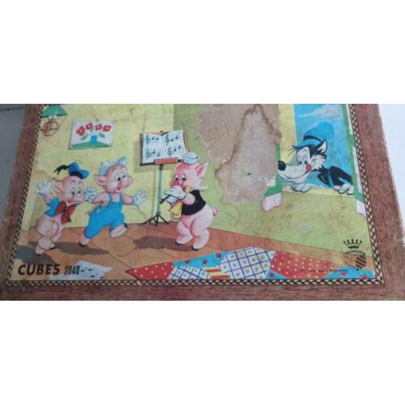 1950 Disney blokkendoos