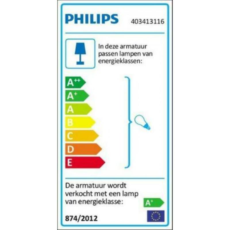 Philips ecomoods hanglamp wit licht eettafel design