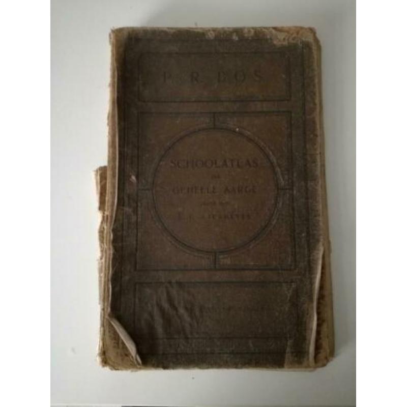 Bos Schoolatlas Der Geheele Aarde
