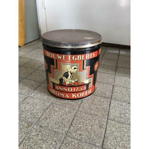 Vintage Douwe Egberts winkel blik