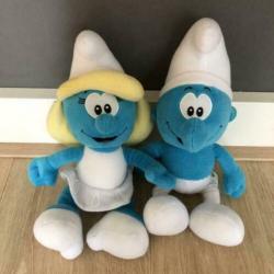 Setje Smurfen - Smurfin Lolsmurf smurf knuffels pluche blauw