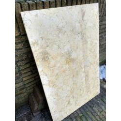 Marmer blad / plaat geel 115 x 76 x 3 cm, natuursteen
