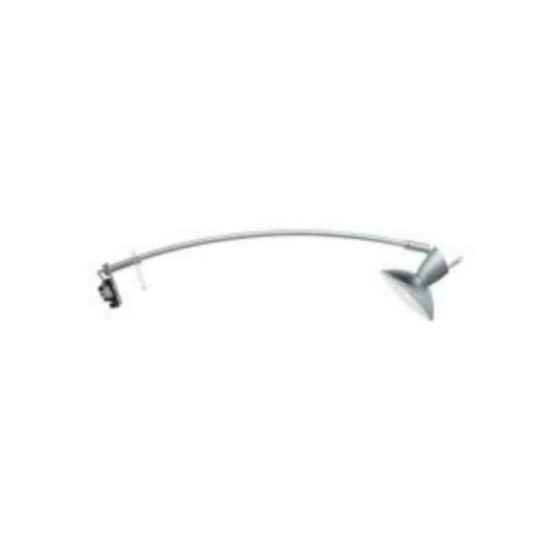 Spot/schijnwerper BIG WHITE 308052 met klem zilvergrijs