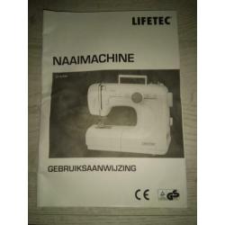 Te koop LIFETEC Naaimachine Zo goed als nieuw