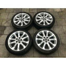 ? 18” Originele Mazda 3 2013+ GTM Velgen met Banden 5x114,3