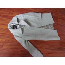 J.Crew - Stadium cloth by Nellogori Grijs Jas - 36/38