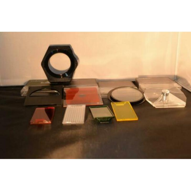 Cokin filterhouder met 4 filters en gekleurde flits filters