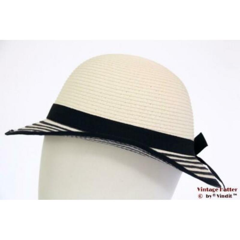 Dames / Meisjes zomerhoed Hawkins wit en blauw 52, 54 en 56