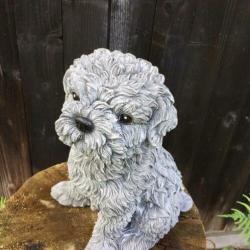 Shihtzu-Maltezer-decoratie- hondenfiguren-hond- puppy