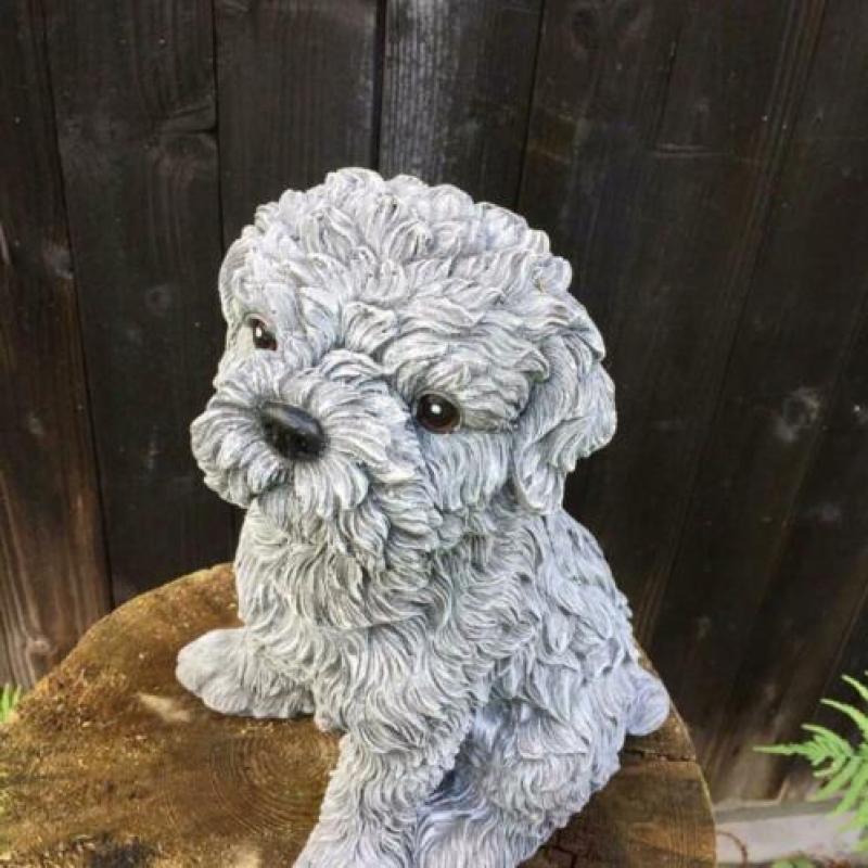 Shihtzu-Maltezer-decoratie- hondenfiguren-hond- puppy