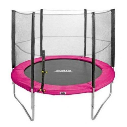 Salta trampoline 300-305 met veiligheidsnet roze 981